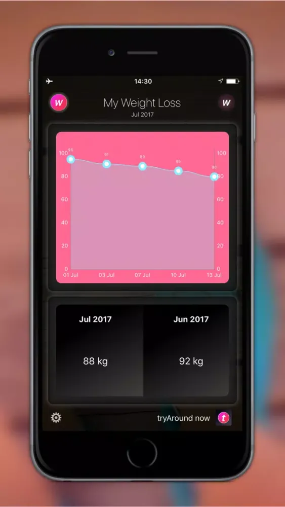 Скриншоты Weight Loss Tracker