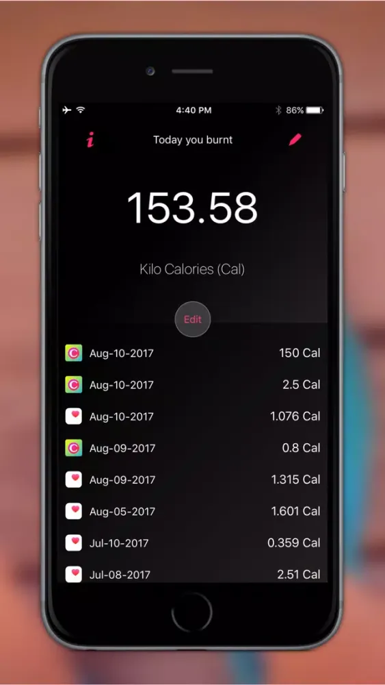 Calorie Tracker: Energy Burnt স্ক্রিনশট
