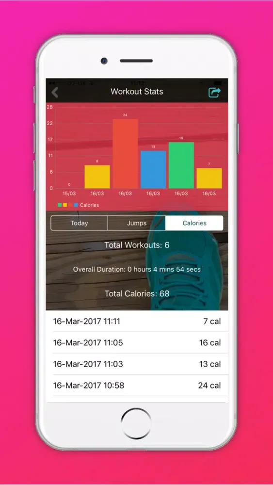 Jump: Weight Loss Workouts & Daily Calorie Tracker स्क्रीनशॉट