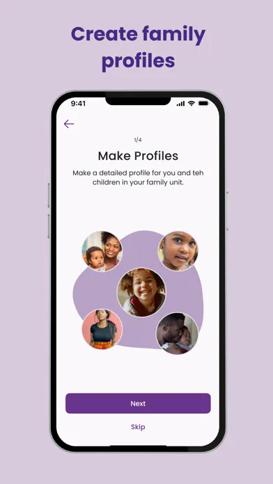 Tangkapan skrin trybe app