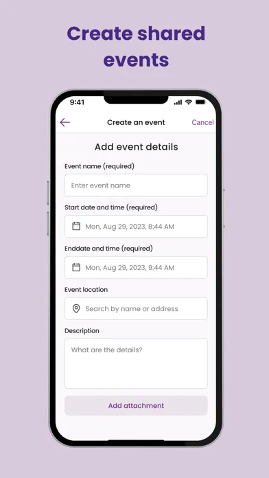Tangkapan skrin trybe app