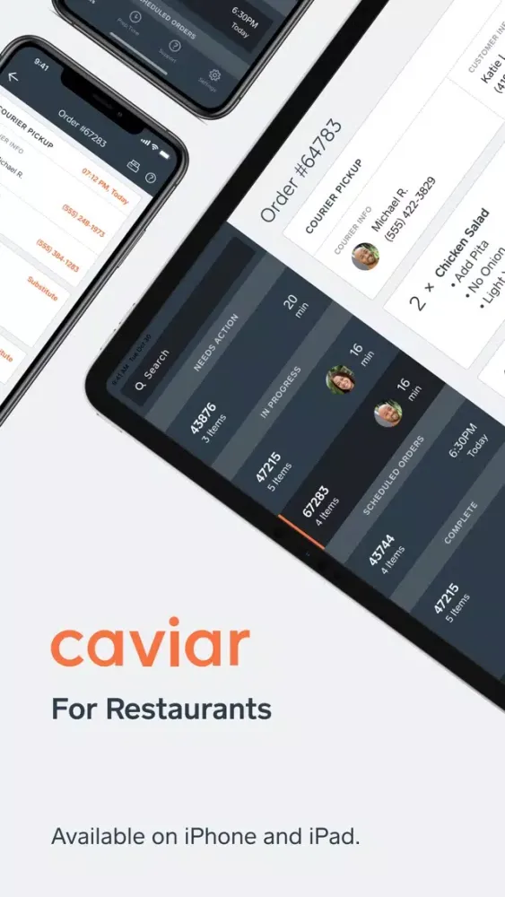 Capturas de pantalla de Caviar Restaurant