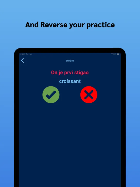 Capturas de tela do Croatian Learning For Beginner iPad 