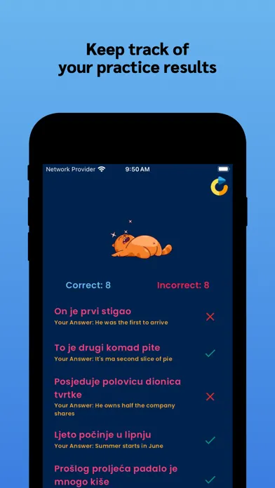 Capturas de tela do Croatian Learning For Beginner