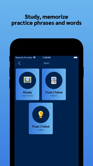Learn Hebrew Phrases & Words Screenshots