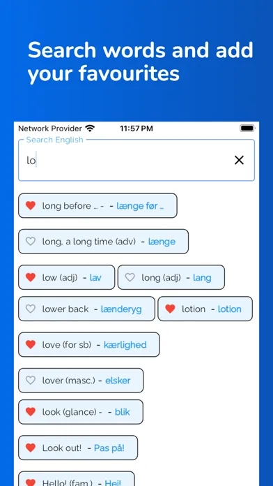 Learn Danish From English Screenshots