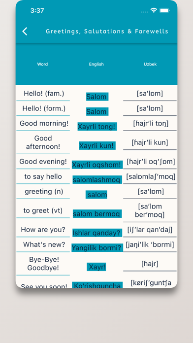 Learn Uzbek Beginner! 스크린샷