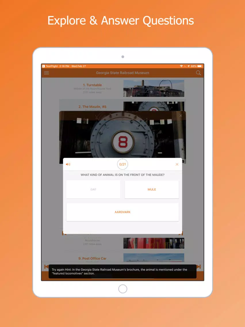 تصاویر Flye Scavenger Hunts iPad 