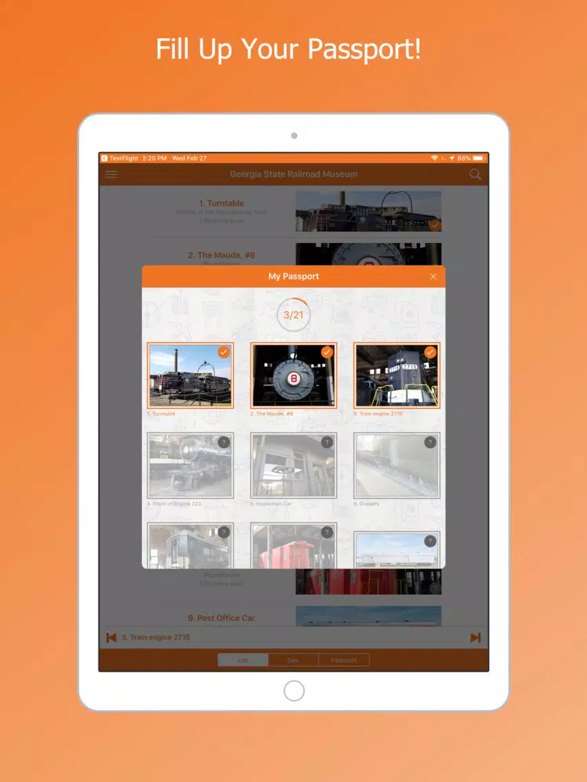 تصاویر Flye Scavenger Hunts iPad 