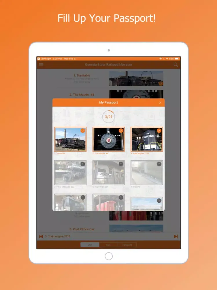 Flye Scavenger Hunts iPad  Screenshots