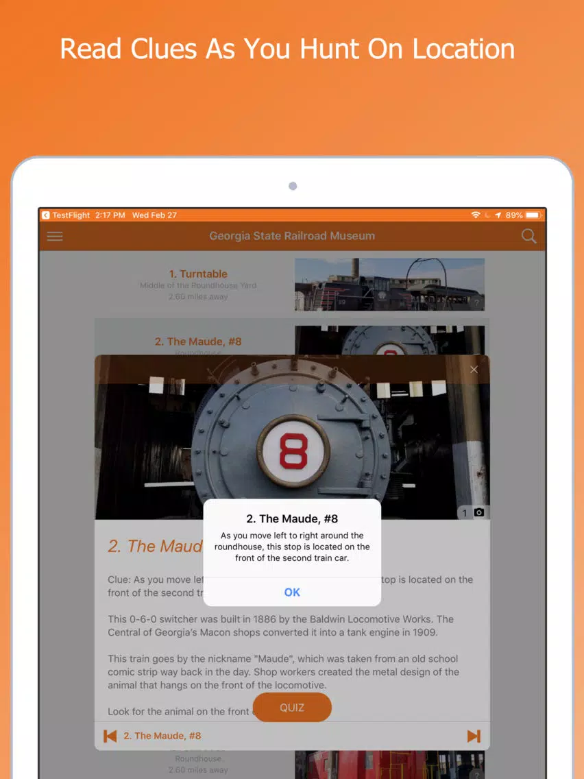 تصاویر Flye Scavenger Hunts iPad 