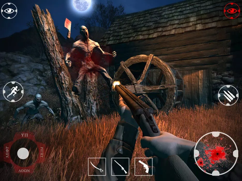 Tangkapan skrin Scary Forest Hunting Survival iPad 