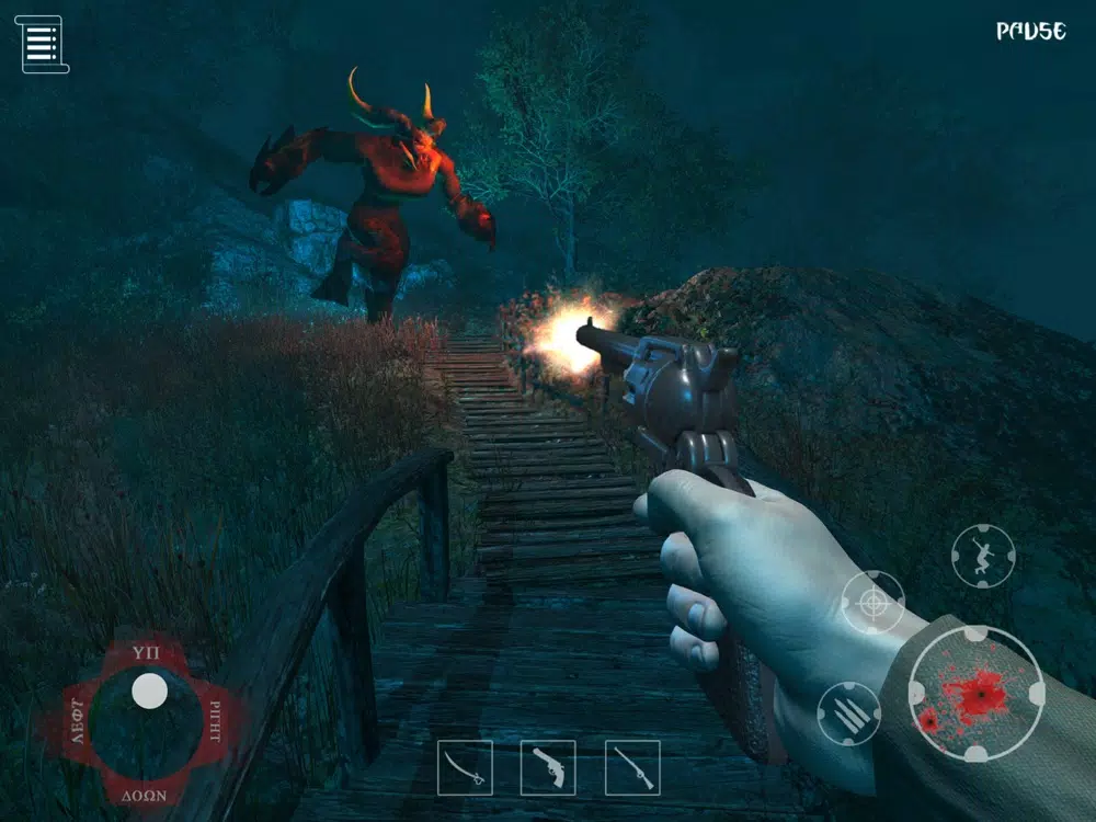 Tangkapan skrin Scary Forest Hunting Survival iPad 