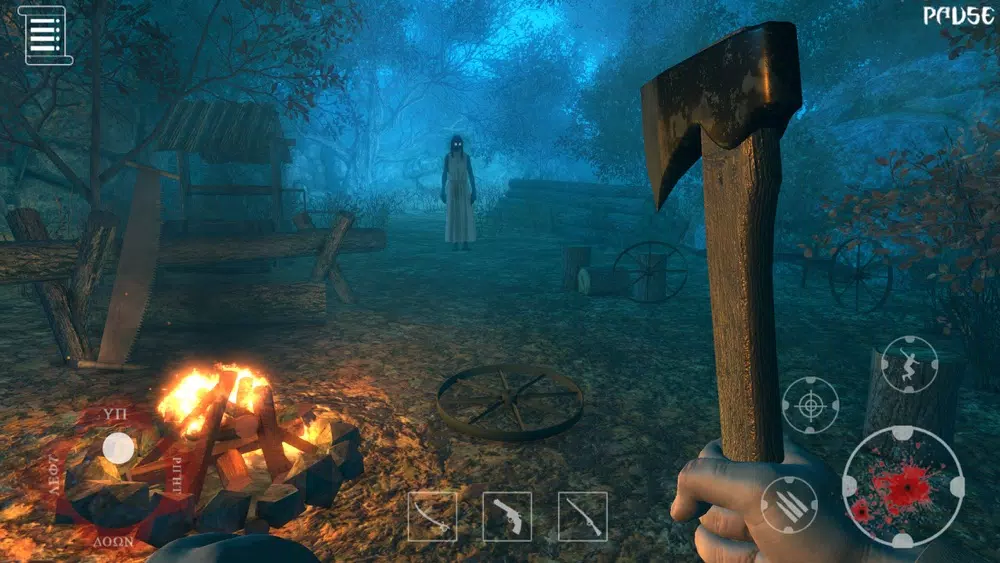 Tangkapan skrin Scary Forest Hunting Survival