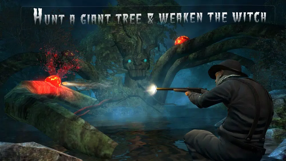 Tangkapan skrin Scary Forest Hunting Survival