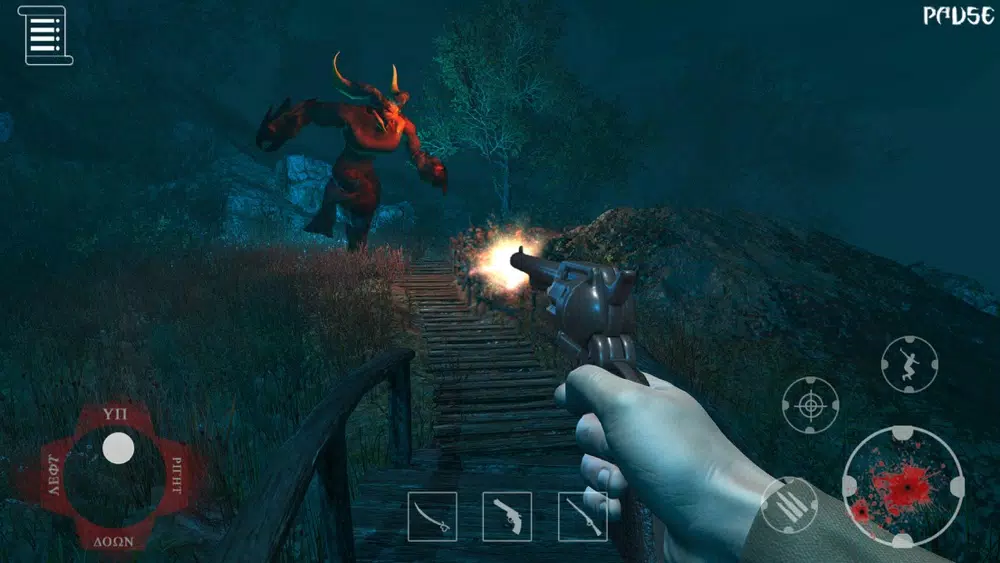 Tangkapan skrin Scary Forest Hunting Survival