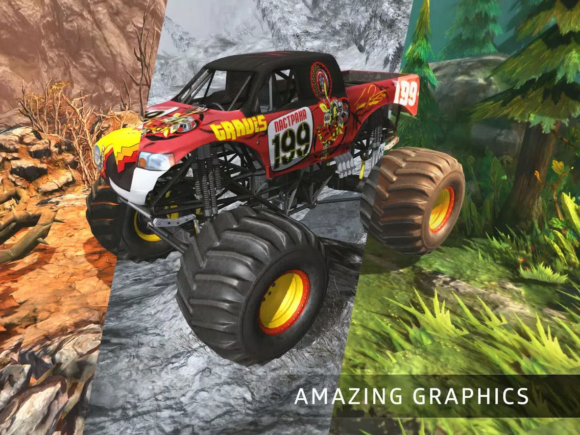 Captures d'écran de Monster Truck: 3D Simulation iPad 