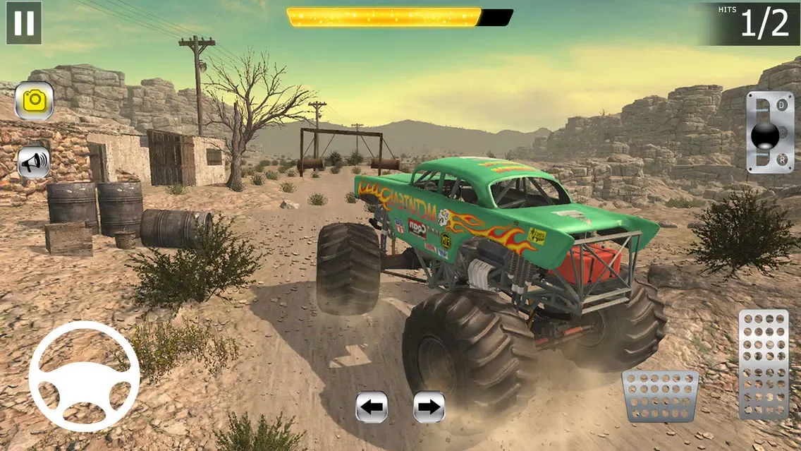 Captures d'écran de Monster Truck: 3D Simulation