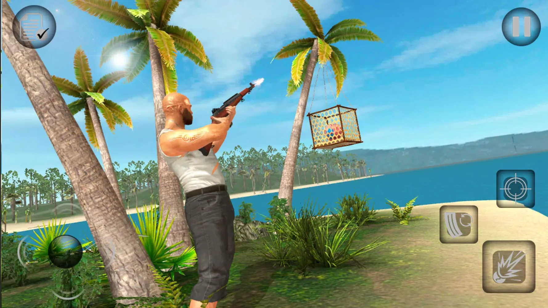 Capturas de tela do Survival Forest Island