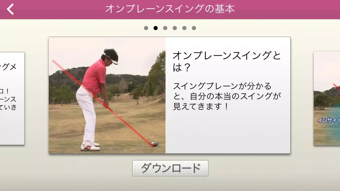 Ảnh chụp màn hình của 堀尾研仁のオンプレーンスイングメソッド