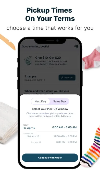 hampr: Laundry Service App Ekran Görüntüleri