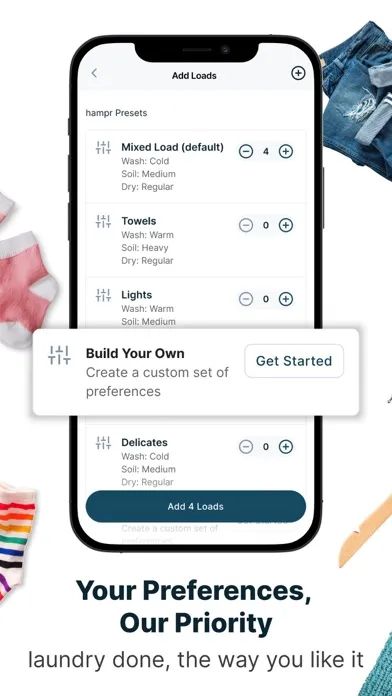 hampr: Laundry Service App Ekran Görüntüleri