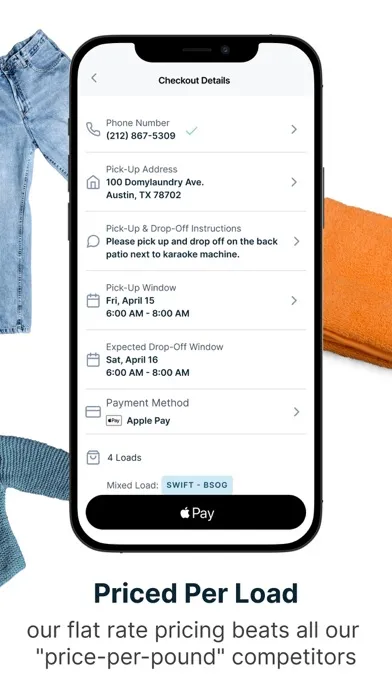 hampr: Laundry Service App Ekran Görüntüleri