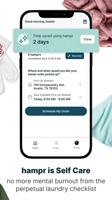 hampr: Laundry Service App Ekran Görüntüleri