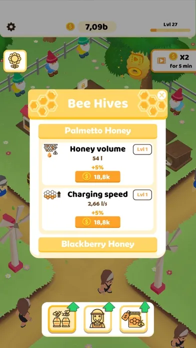 Capturas de tela do Bee Biz