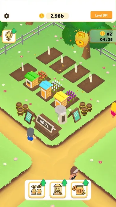 Capturas de tela do Bee Biz