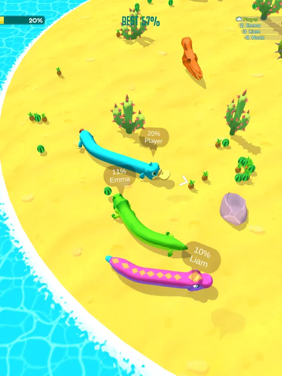 صور Snake Arena 3D: Battle Rivals! iPad 