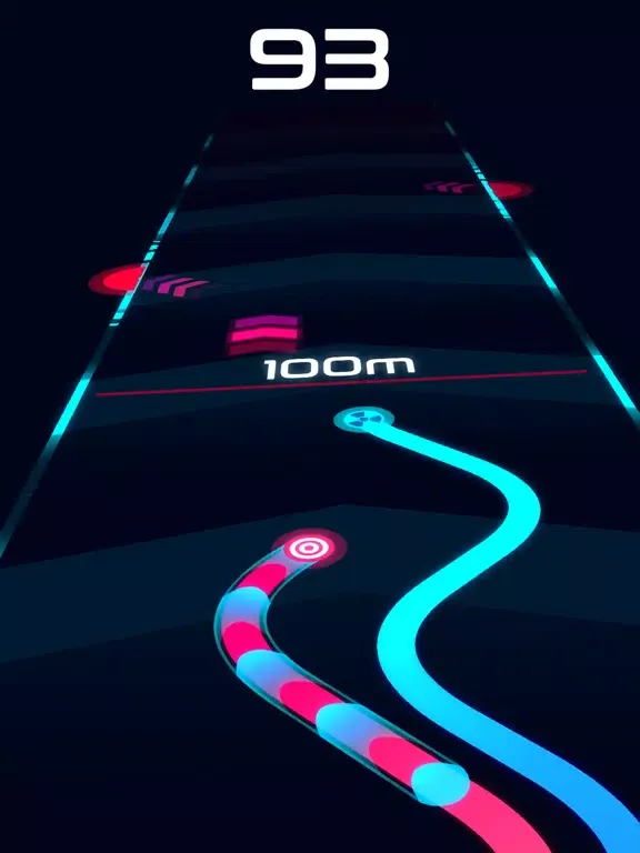 Capturas de tela do Wavy Lines: Battle Racing Game iPad 