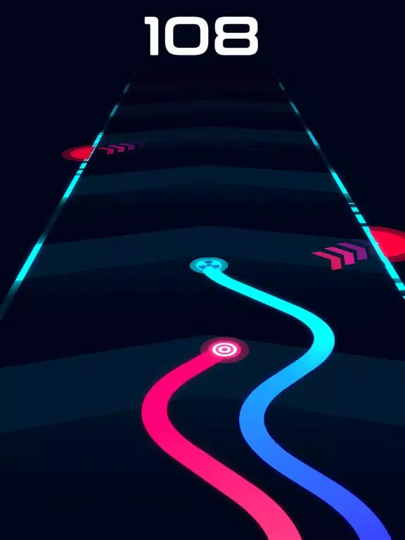 Capturas de tela do Wavy Lines: Battle Racing Game iPad 