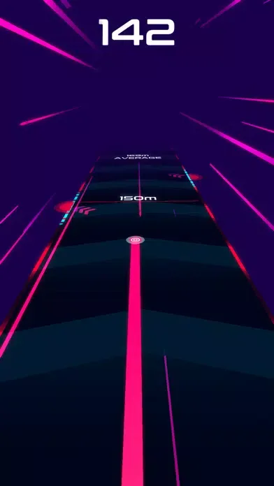 Capturas de tela do Wavy Lines: Battle Racing Game