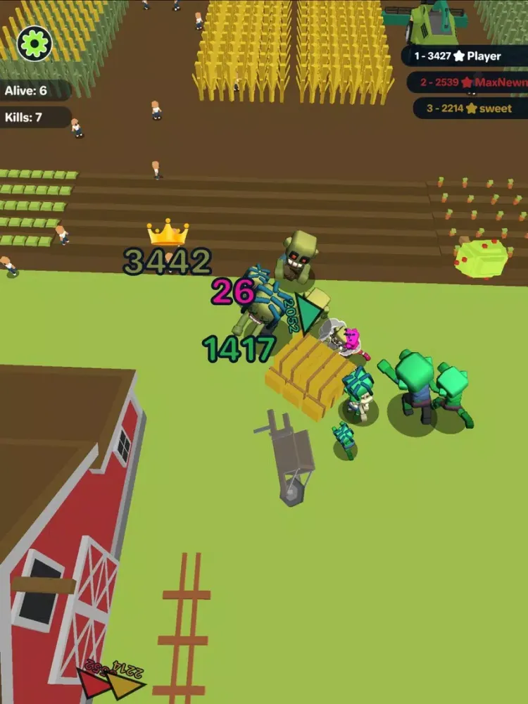 Zombie Crowd iPad  سکرین شاٹس