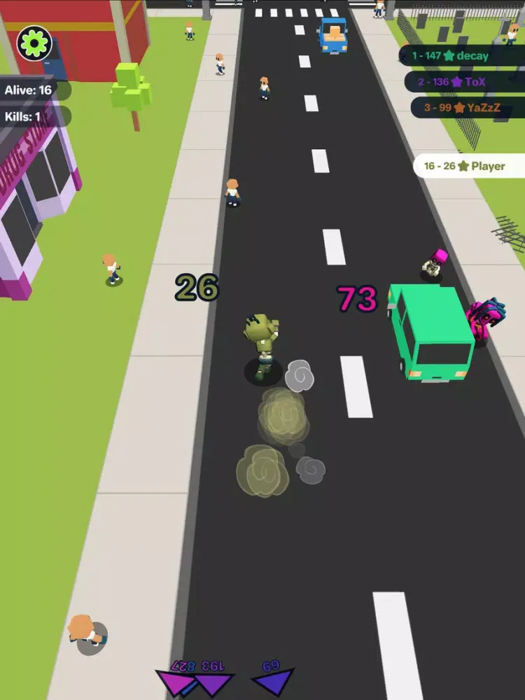 Zombie Crowd iPad  سکرین شاٹس