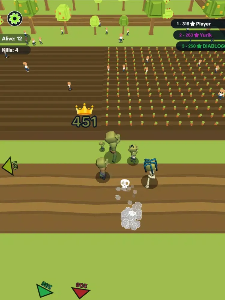 Zombie Crowd iPad  سکرین شاٹس