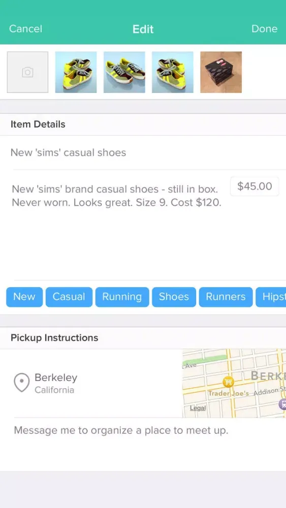 Ảnh chụp màn hình của Neerbuy - Buy and sell stuff locally