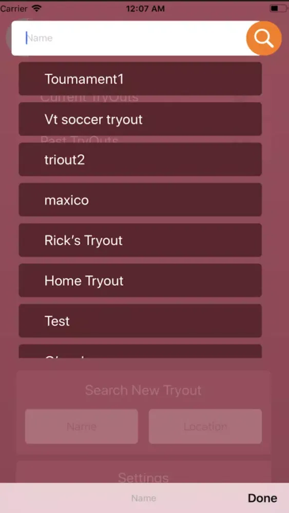 TryOut-Aid Ekran Görüntüleri