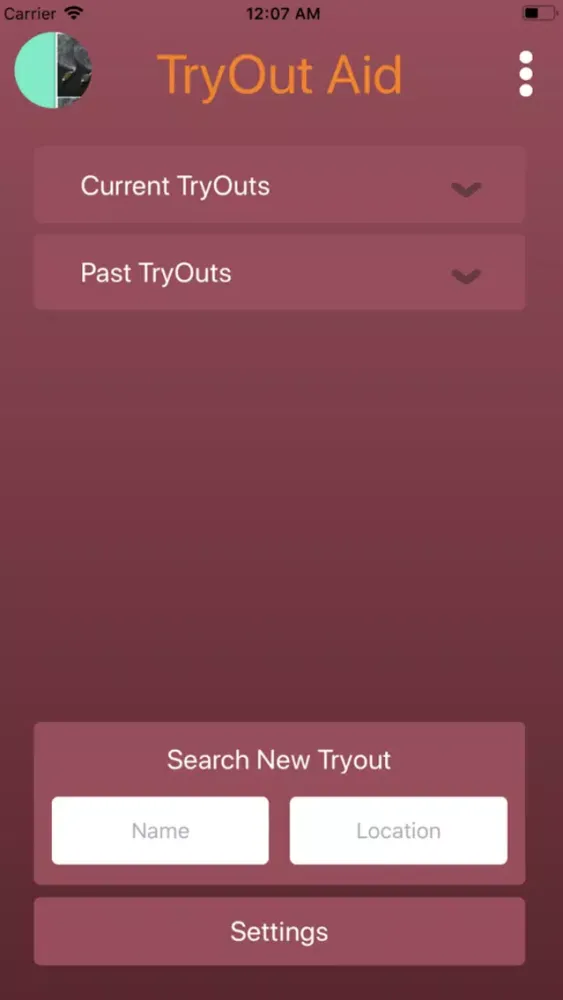 TryOut-Aid Ekran Görüntüleri