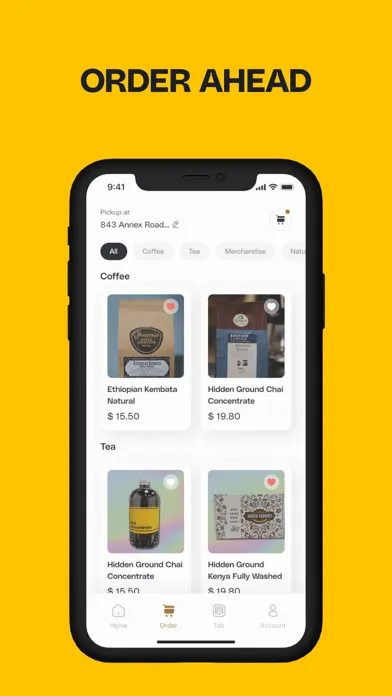 Screenshot di Hidden Grounds Coffee
