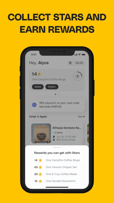 Screenshot di Hidden Grounds Coffee