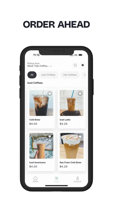 ภาพหน้าจอของ Slack Tide Coffee