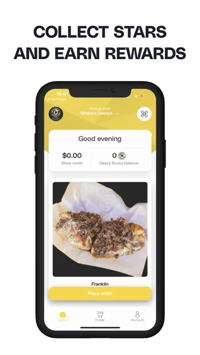 Capturas de pantalla de Deezy’s Famous Cheesesteaks