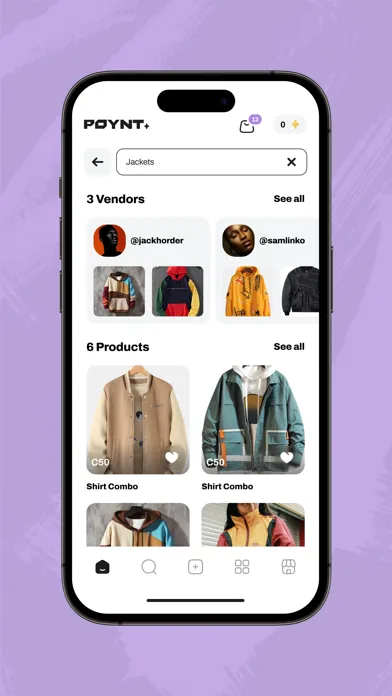 Ảnh chụp màn hình của POYNT - Buy, Bid & Sell Thrift