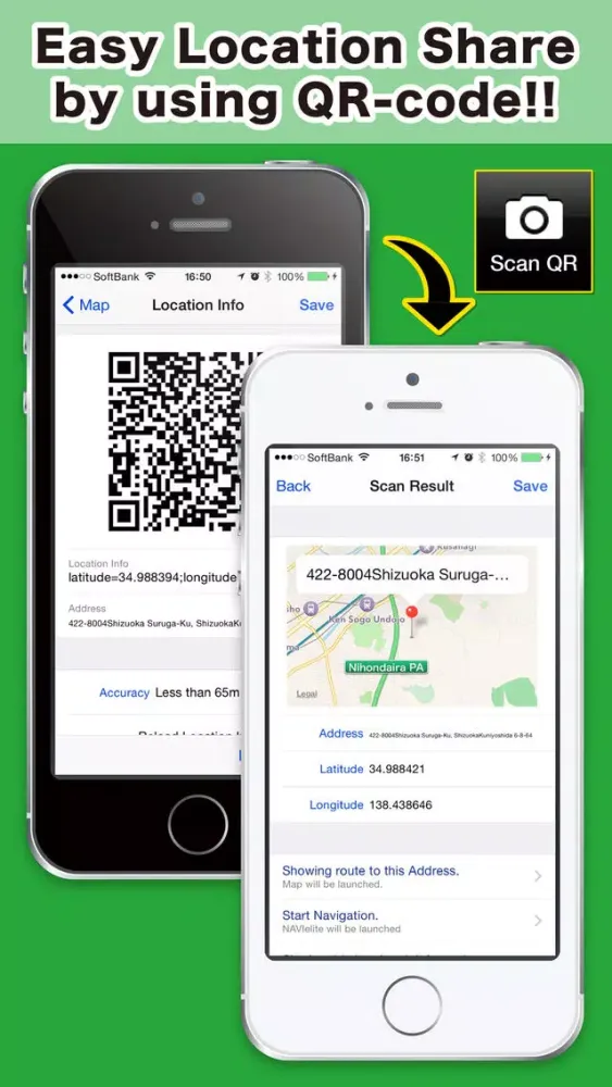 QR Location Ekran Görüntüleri