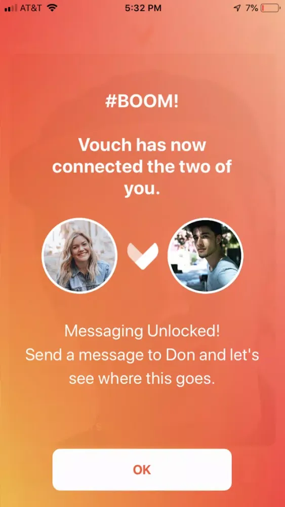 Capturas de pantalla de Vouch - Matchmaking & Dating