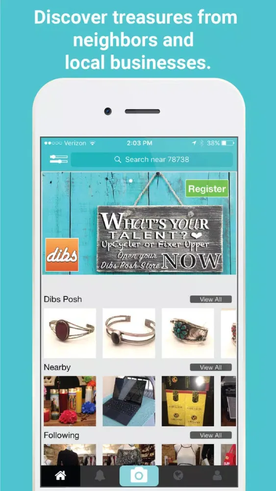 Screenshot di Dibs - Buy & Sell Antique, Unique, & Vintage