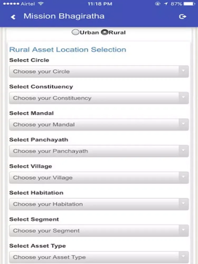 Capturas de pantalla de Mission Bhagiratha App iPad 