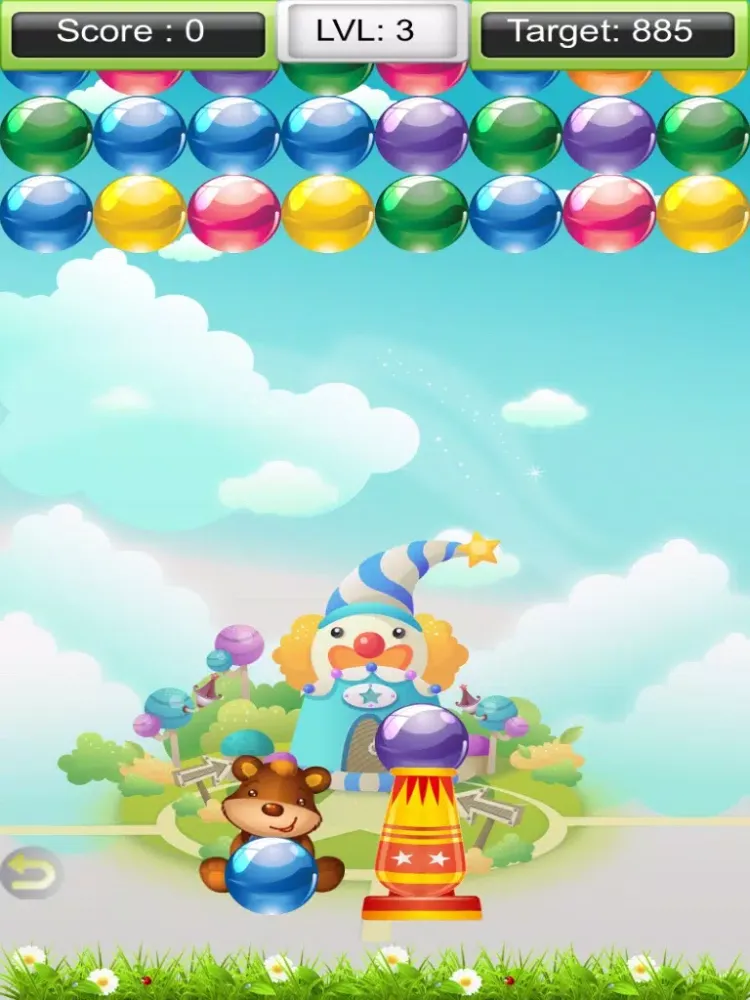 ภาพหน้าจอของ Bubbles Shoot Mania iPad 